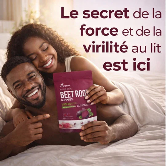 Gummies de betterave premium 8 en 1-Plus d’énergie, plus de confiance, chaque jour