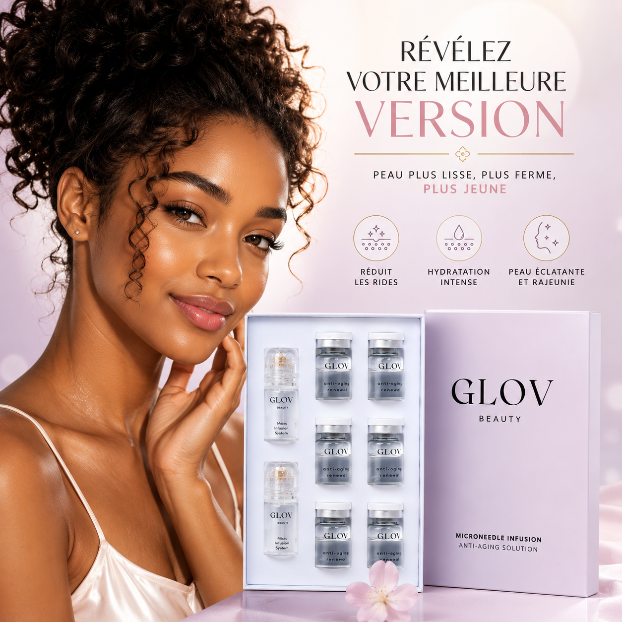 Soin Anti-Âge Microneedle (Coffret 6 pièces)