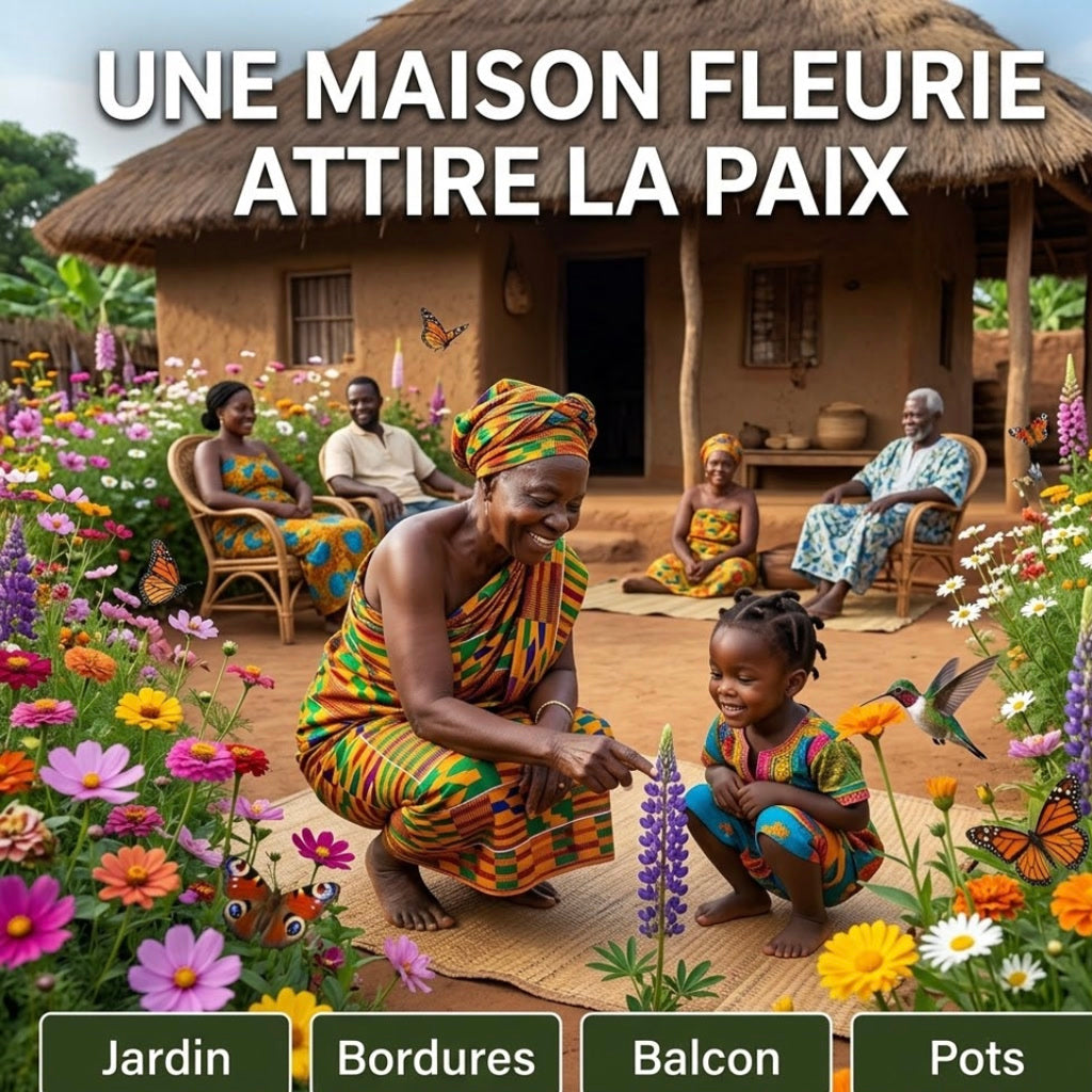 Mélange Fleurs Sauvages Groundio – Une maison fleurie, plus de 25 000 graines